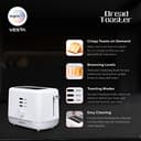 Wipro Vesta 800W 2-Slice Pop-up Toaster view 2