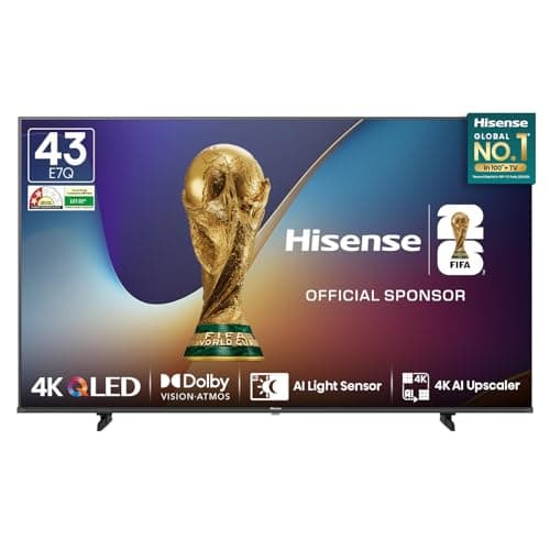 Hisense 43E7Q 4K QLED Smart TV