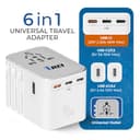 OREI 45W Universal Travel Adapter (3 USB-C + 2 USB-A) view 3