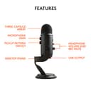 Blue Yeti USB Microphone view 6