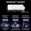 Samsung 2 Ton 3 Star Bespoke AI WindFree Inverter Split AC view 4