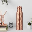 KC Pure Copper Designer Water Bottle - Peacock view 2