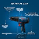 Bosch GSB 180-LI view 4