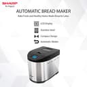 Sharp Atta & Bread Maker PE-105-CS (13 Programs, Gluten-Free) view 2