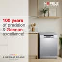 Hafele Aqua Chrome 13 Place Settings Dishwasher view 6
