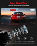 REDTIGER F7NT 4K Dual Dash Cam view 4