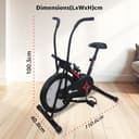 PowerMax Fitness BA-151 Air Bike view 7