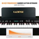 Kadence DP02WBK GEN25 Digital Piano (88 Weighted Keys, Wooden Stand + Triple Pedal) view 4