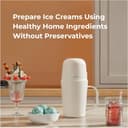 XECH Cordless Ice Cream Maker (400ml) view 4