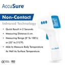 AccuSure HS Non-Contact Infrared Thermometer view 2