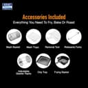 KENT Digital Air Fryer Oven 12L view 6