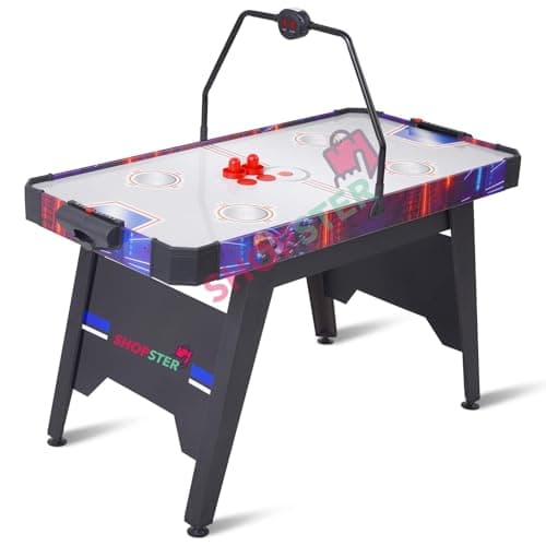 Shopster 4.5ft Air Hockey with Digital Scorer
