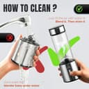 Goodscity 450ml Glass Jar Portable Blender view 6