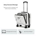 Assembly Stark Pro Cabin Overnighter Trolley Bag, 42 cm Polycarbonate view 4