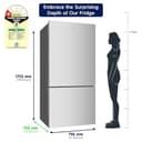 Electrolux 529L 1 Star Inverter Bottom-Mount Double Door Refrigerator (UltimateTaste 500, EBE5302C-S) view 6