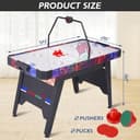 Shopster 4.5ft Air Hockey with Digital Scorer view 7