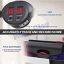 Hop N Play 4.5ft Air Hockey with Digital Scorer view 3