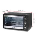 IBELL 30GDLX Convection OTG 30L view 6