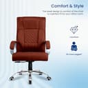 Vergo Swift Leatherette Ergonomic Boss Chair view 6