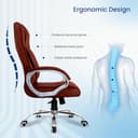 Vergo Swift Leatherette Ergonomic Boss Chair view 3