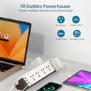 Portronics Power Plate 14 (10 Sockets + 25W USB-C PD) view 2