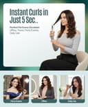 OWNAIR Cordless Automatic Hair Curler view 4
