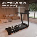 Fitkit FT98Carbon-AM 4.5HP BLDC Treadmill view 3