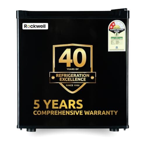 ROCKWELL 47L Mini Fridge with 5 Year Warranty