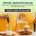 InstaCuppa 4-Whisk Milk Frother view 2