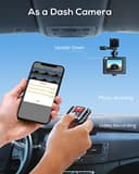 Wolfang GA100 4K Action Camera view 6