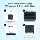 NOVEX Bolt Hard Top Overnighter Carry-on, 40 cm Polycarbonate view 4
