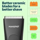 MANSPOT Ball & Body Trimmer for Men view 3