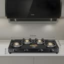Prestige Magic Plus 4 Burner Glass Top view 2