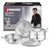 Bergner Tripro 5 Pc Triply Stainless Steel Set