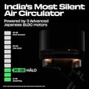 NUUK HALO v2 3D Air Circulation Tower Fan view 2