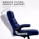 LAKDI Premium Velvet Fabric High Back Executive Chair view 5
