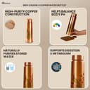 Mittified Pure Copper Peacock Bottle 1000ml view 4