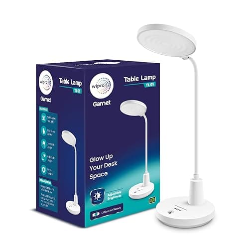 Wipro TL1 8W Premium Rechargeable LED Lamp