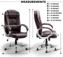 MRC M061 High Back Premium Leatherette Office Chair view 2
