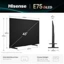 Hisense 43E75Q 43 inch 4K QLED (VIDAA) view 6