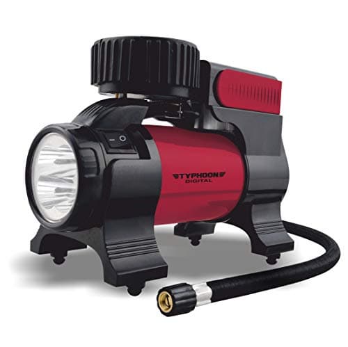 Bergmann Typhoon Heavy-Duty Metal Tyre Inflator