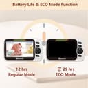 Blemil BL9052 5" Video Baby Monitor view 4