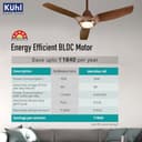 KUHL Meridian M1 1200mm BLDC Ceiling Fan view 6