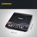 Prestige Iris Sleek 2000W Induction Cooktop view 7