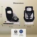 R for Rabbit Jack N Jill ISOFIX Plus i-Size view 9