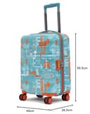 uppercase JFK 56cm Cabin Trolley view 8