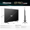 Hisense E7Q PRO 55' (QLED 2026) view 6
