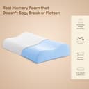 SleepyCat Cervical Contour Memory Foam Pillow view 6