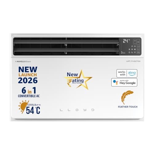 Lloyd 1.5 Ton 5 Star Inverter Window AC