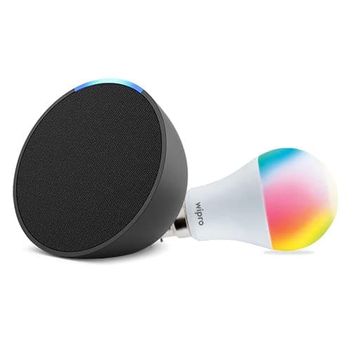 Echo Pop + Wipro Smart Bulb Bundle